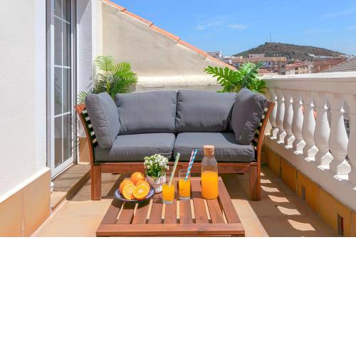 -MalagaSunApts- CityCentre Private Terrace