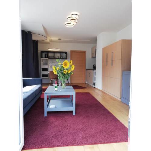 1 Raum Apartment für Eisenbahnfreunde