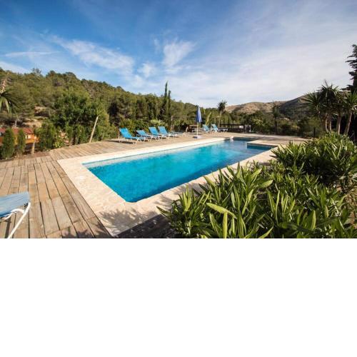 10 bedrooms house with shared pool and furnished garden at Finestrat