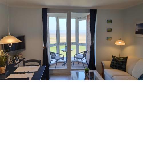 180° Panoramameerblick - Ferienwohnung Sandkorn