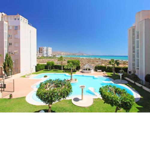 1ª línea playa 2 hab. 2 baños parking, mascotas si