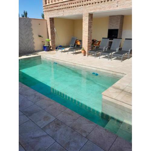 2 bedrooms villa with private pool and furnished terrace at Padul