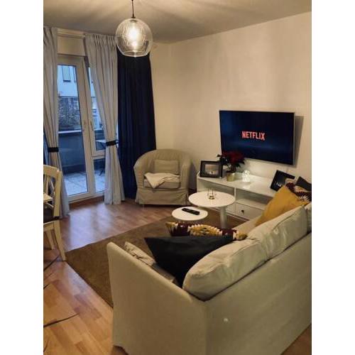 2 Zimmer City Apartment mit Terrasse und Tiefgaragenstellplatz in Zentrum von Leipzig
