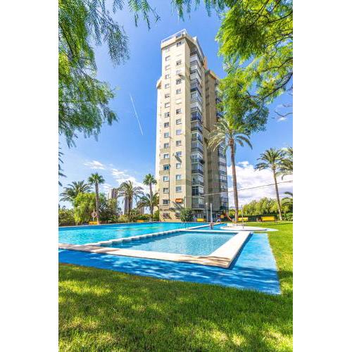2BR Flat - Amazing Benidorm Views - Pool - Parking