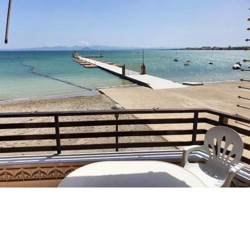 3 bedrooms appartement with sea view furnished terrace and wifi at Los Alcazares