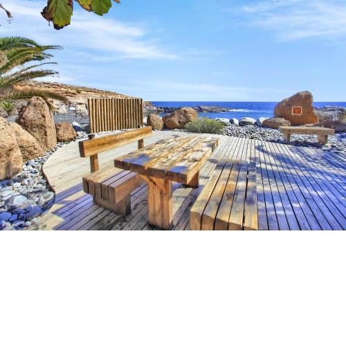 3 bedrooms house with sea view enclosed garden and wifi at Santa Cruz de Tenerife 1 km away from the beach