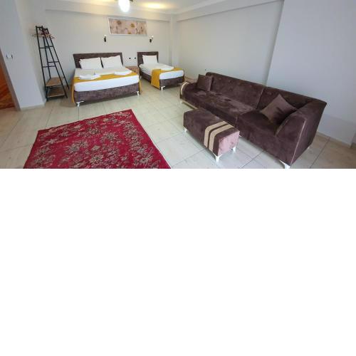 3+1 sea1km 125mt2 Furnished luxury apartment 1.kat