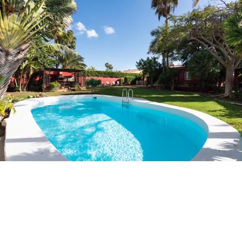 4 bed Maspalomas villa. Tropical garden Pool
