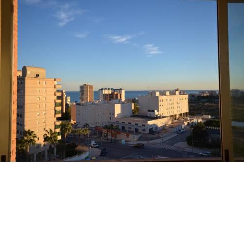 5 Torres ref 241 ap 5 pers, 3 dormitorios, 2 baños, planta 7, aire acondicionado, wifi, piscina, aparcamiento, 450 m de la playa