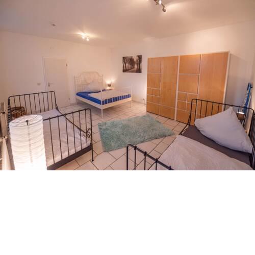 55m² 2 Zimmer-Monteurswohnung mit 4 einzelnen Betten