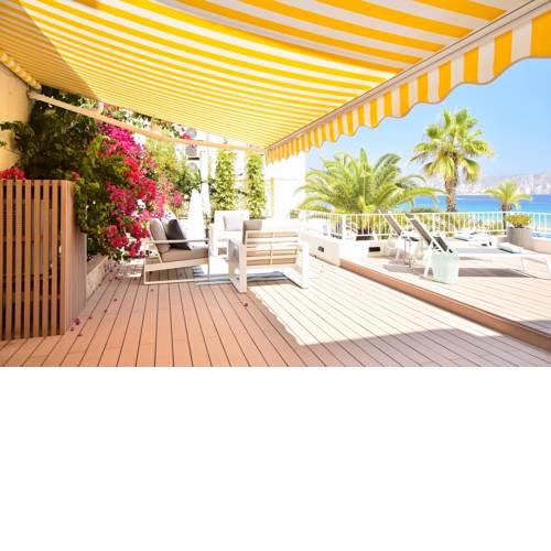70sqm private terrace in front of the sea & 107sqm brand new apartment