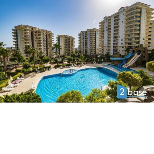 A luxury flat in a complex in Alanya