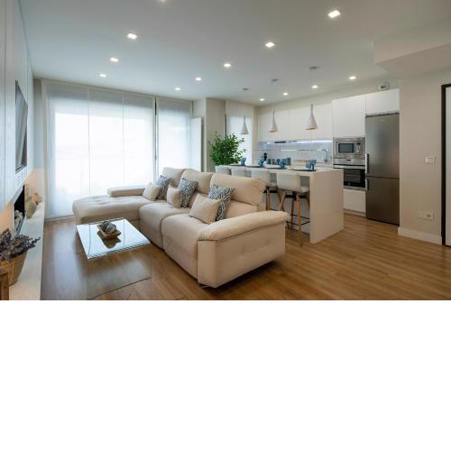 Acogedor apartamento con piscina.