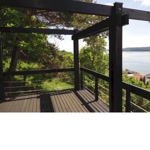 Adlerhorst über dem Bodensee