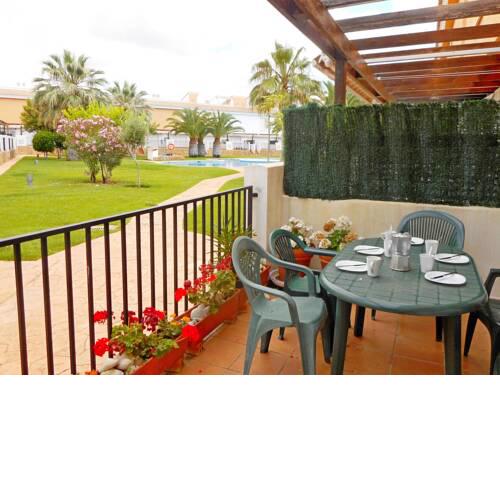 ADOSADO con jardín y piscina Palm Beach 82 Alcossebre