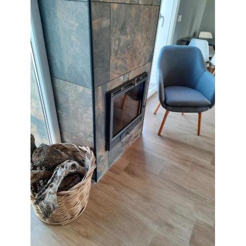 Agradable bungalow con jardin y chimenea