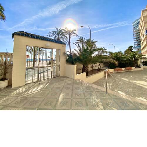 Aisa piso 4º Primera Línea de la PLaya de San Juan Piscina
