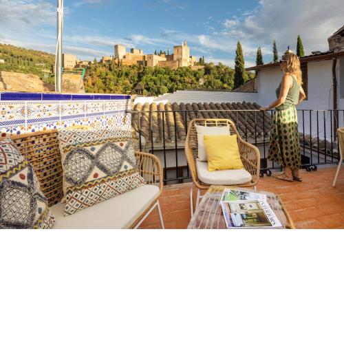 Albaicin Alhambra Views private terrace