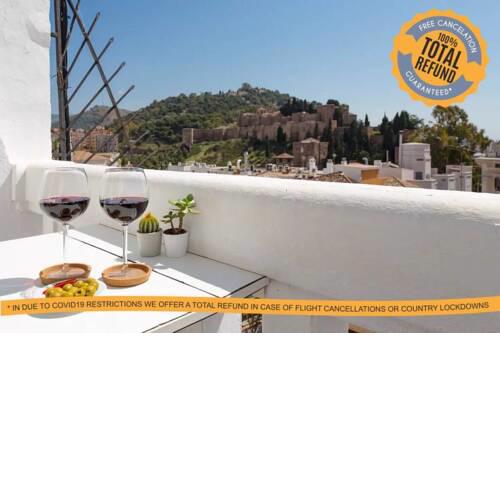''ALCAZABA'' Malaga centre, monument & port views