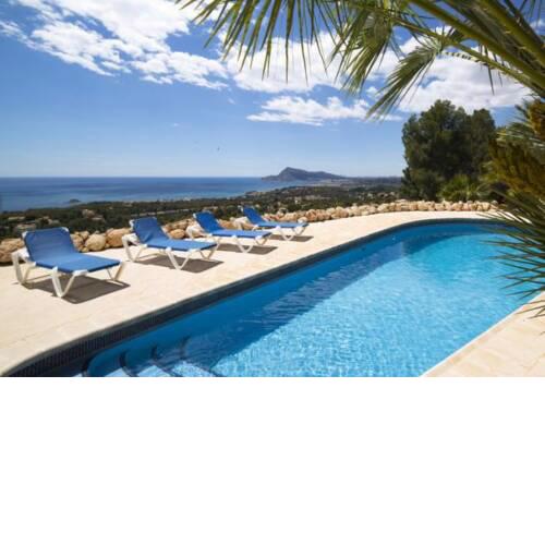 Altea la Vella Villa Sleeps 9 with Air Con and WiFi