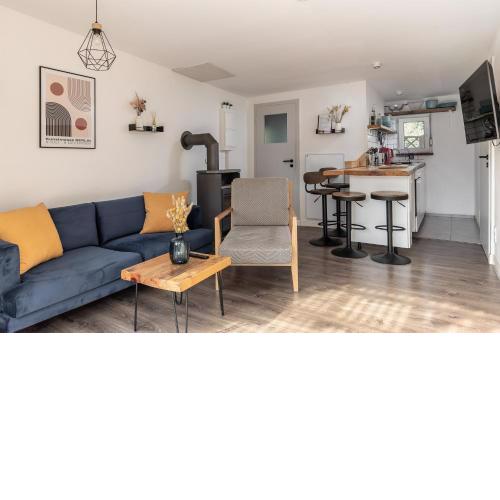 Am Grimnitzsee gemütliches Tiny House Bungalow mit Sauna und Kamin