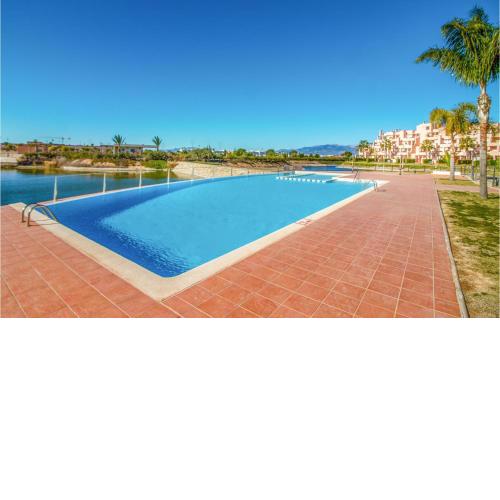 Amazing apartment in Alhama de Murcia with WiFi, Outdoor swimming pool and 2 Bedrooms