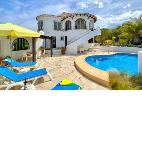 Amazing home in Benitachell with Outdoor swimming pool, Heated swimming pool and 3 Bedrooms