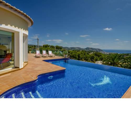 Amazing Villa in Moraira Spain with Infinity Pool