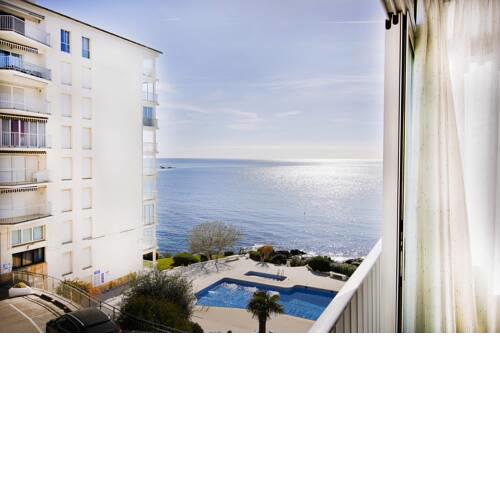 Apartamento 2 hab con vista al mar, wifi y parking