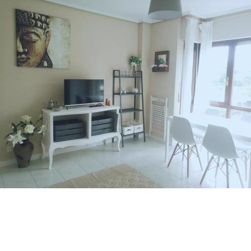 Apartamento a cuatro minutos caminando de la playa