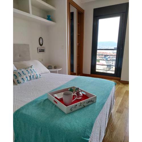 Apartamento céntrico con vistas