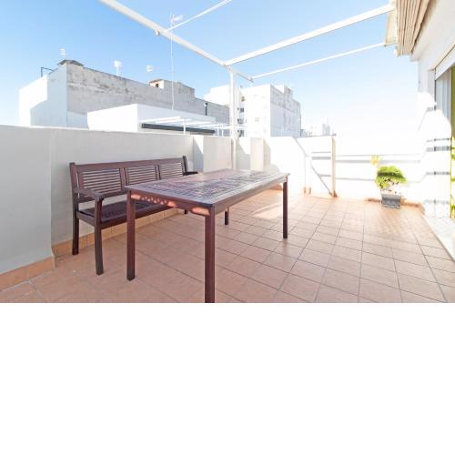 Apartamento con gran terraza cerca del mar en Puerto de Sagunto