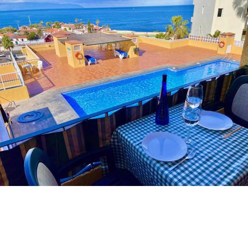 Apartamento con piscina en la Playa de Arena