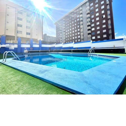 Apartamento con piscina, Wifi gratuito en recepción y acceso directo en Playa Jardin in Puerto de la Cruz