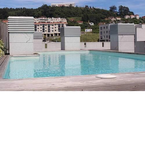 Apartamento con piscina
