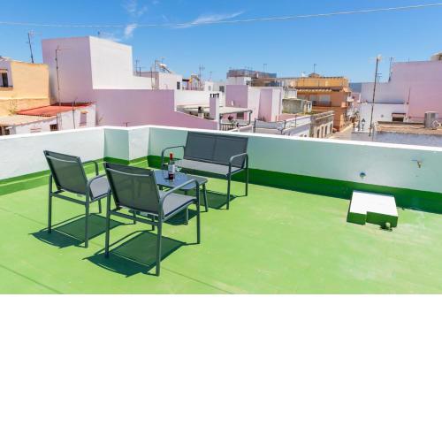 Apartamento con terraza a 2 minutos de la playa
