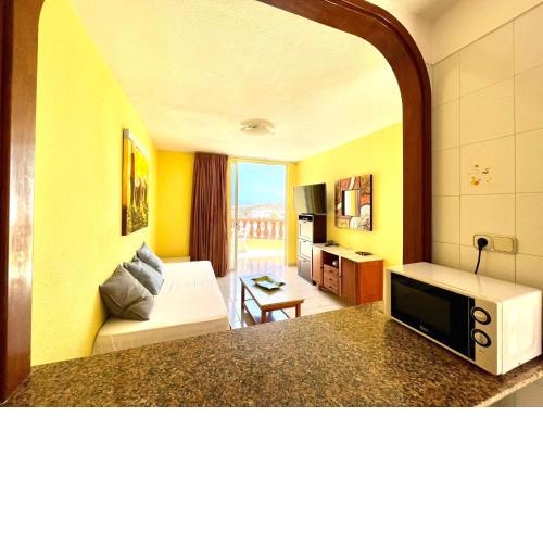 Apartamento con Wifi gratis en recepción, piscina y increíble vistas, Tenerife Sur
