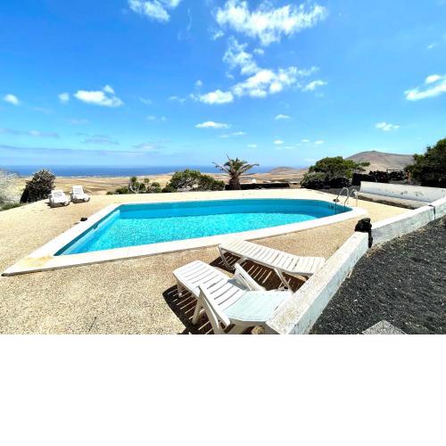 Apartamento D, Wifi, piscina con vista espectacular