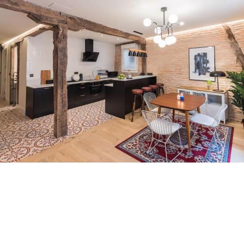 Apartamento de carácter Farmhouse moderno by SAH