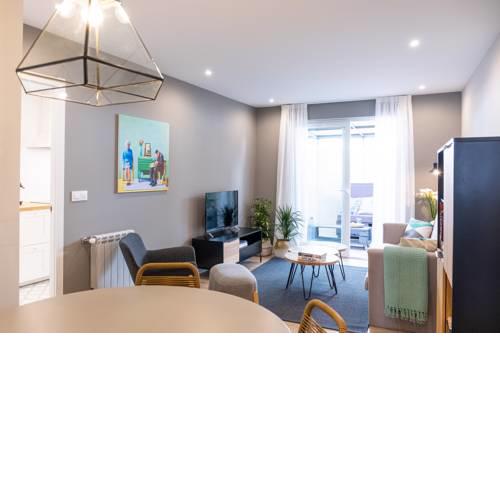 Apartamento de diseño centrico con terraza espectacular
