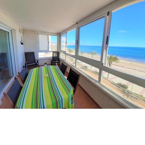 Apartamento de lujo CasaTuris en 1º línea de playa Muchavista C103
