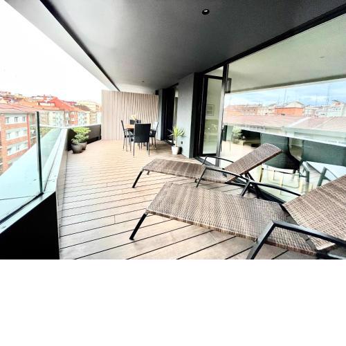 Apartamento de lujo El Truebano al lado playa de San Lorenzo
