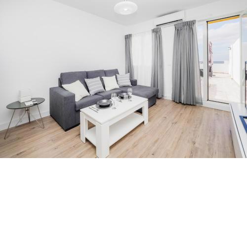 Apartamento duplex con vistas al mar
