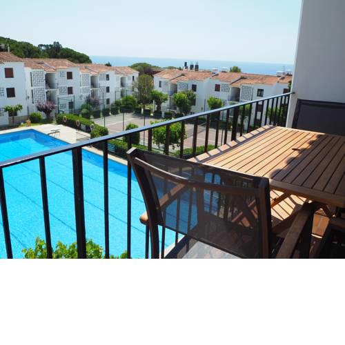 Apartamento en Calella de Palafrugell con vistas al mar, piscina y terraza