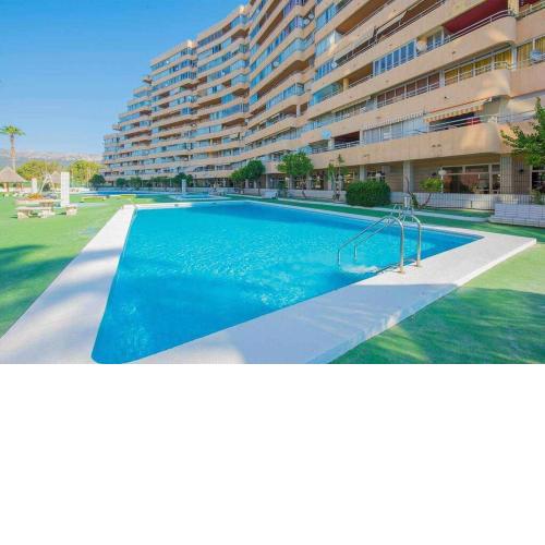 Apartamento en Calpe en 1ª linea de playa. AGUAMARINA