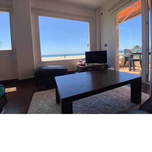 Apartamento en urb los lances en Tarifa con increíbles vistas en primera línea de playa