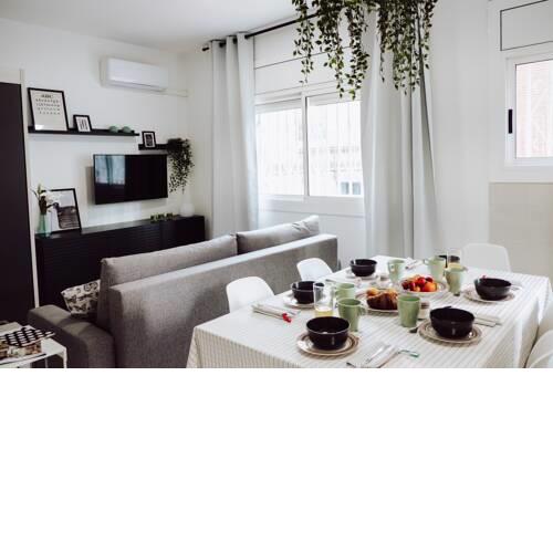 Apartamento en zona tranquila, a 500m de la playa