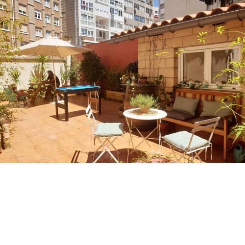 Apartamento FAMILIAR con GRAN PATIO PRIVADO - 300m Guggenheim