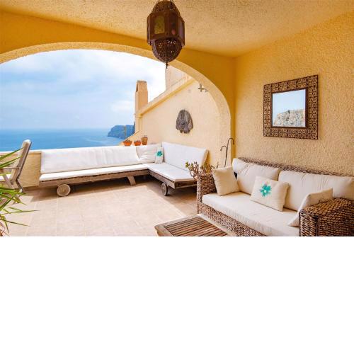 Apartamento Gecko en Cumbre del Sol con magníficas vistas al mar y los acantilados