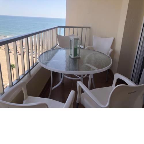 Apartamento La Mar de Cerca. Terraza vistas Mar. 1ª Linea Playa